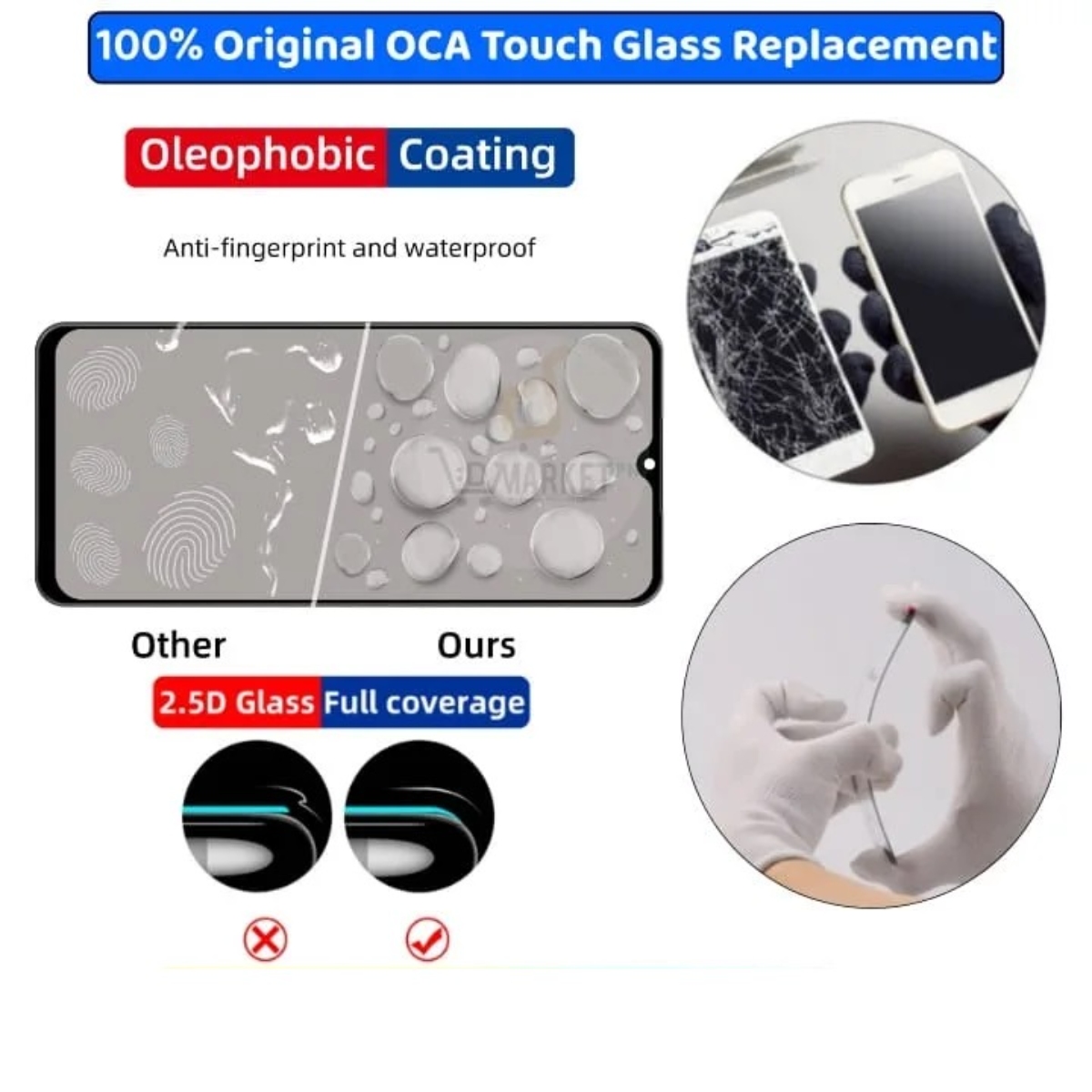 High Quality Durable iPhone 13 Pro Max Touch Glass Replacement - Image 3