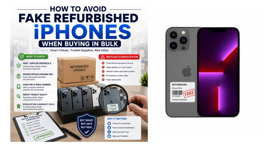 avoid fake refurbished iphones