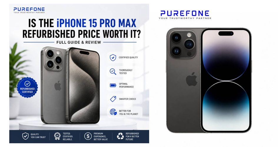 iphone 15 pro max refurbished price