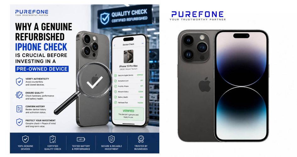 genuine refurbished iphone check
